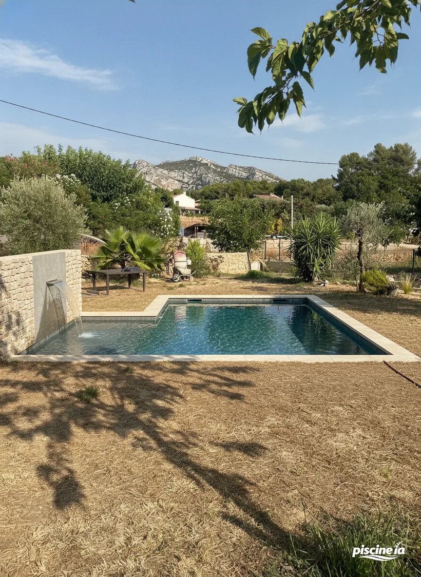 Simulation piscine Provence-Alpes-Côte d'Azur — après